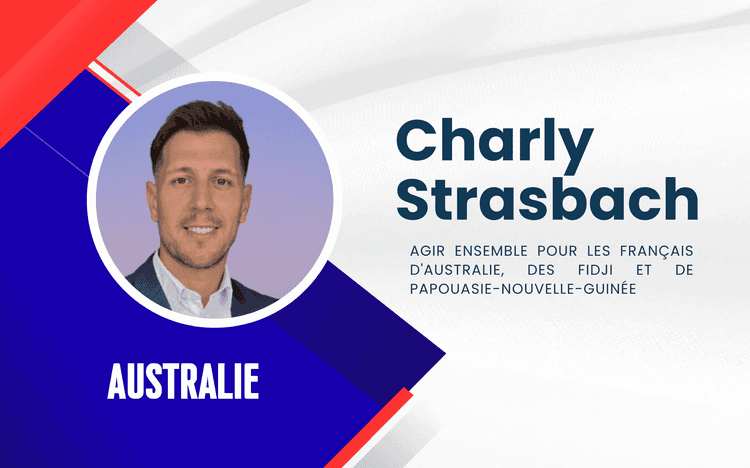 Charly Strasbach, élections consulaires 2026, liste agir ensemble pour les français d'Australie