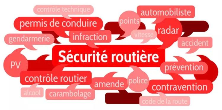 Mots-clés sécurité routière