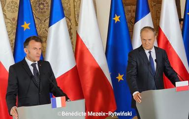 Emmanuel Macron et Donald Tusk