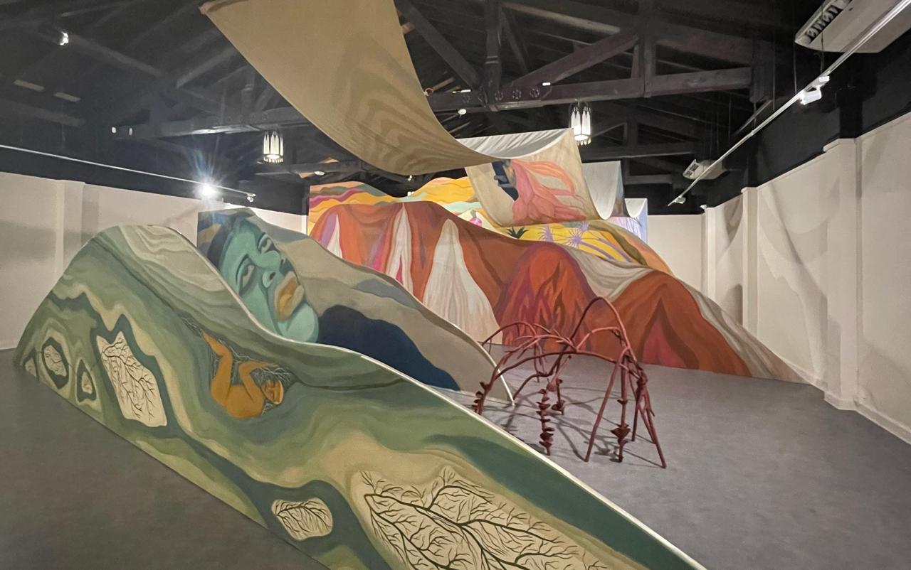 Exposition Trixie Briceño, au Musée d'Art Contemporain de Panama City.