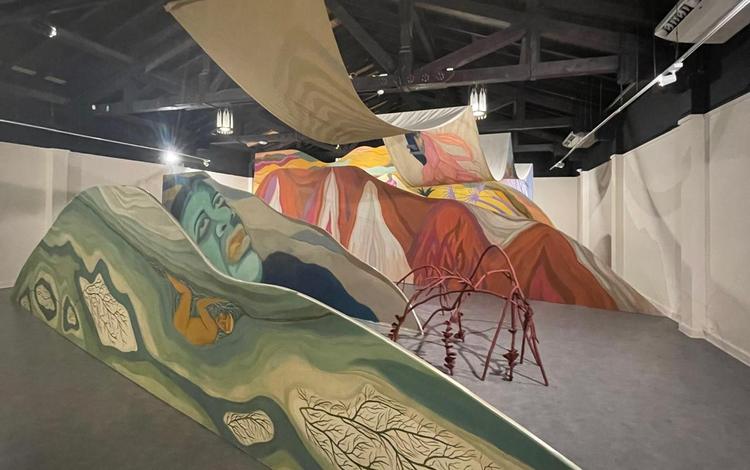Exposition Trixie Briceño, au Musée d'Art Contemporain de Panama City.