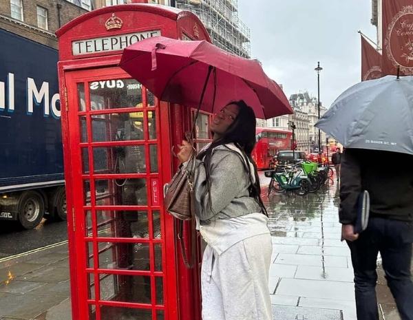 Marisa à Londres