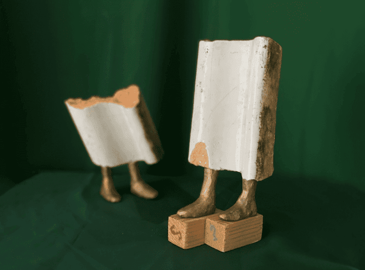 œuvre céramique Phantom Quartet Arter Istanbul Hera Büyüktaşcıyan exposition