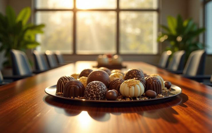 Cadeaux d'entreprise : pourquoi le chocolat artisanal reste une valeur sûre pour vos relations clients ?