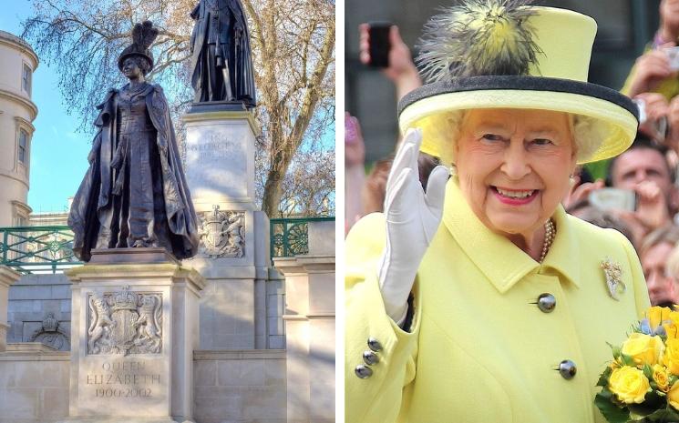 elizabeth statue st james