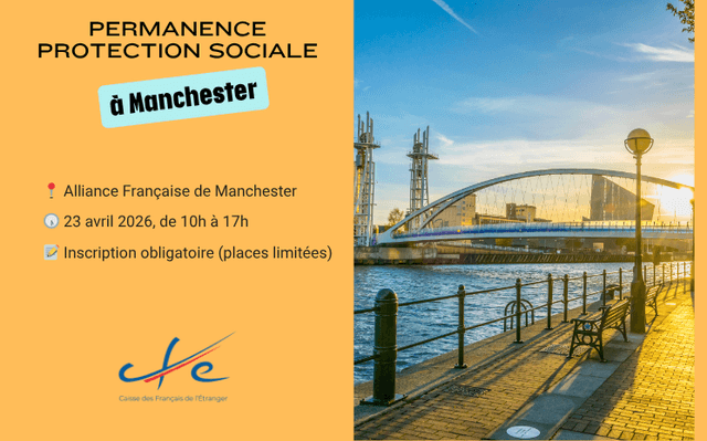 Permanence CFE protection sociale à Manchester