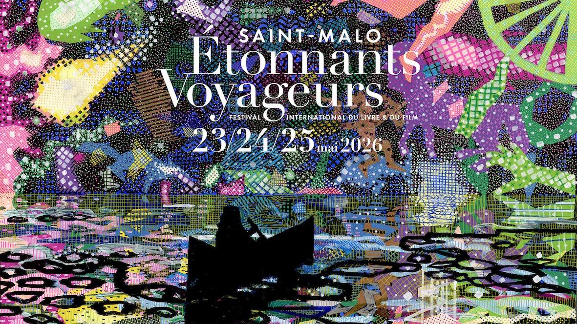 Affiche Festival Étonnants Voyageurs