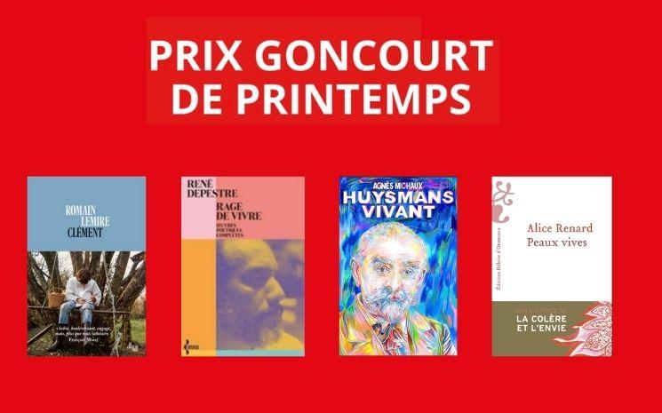 Gagnants des Goncourt de printemps 2026