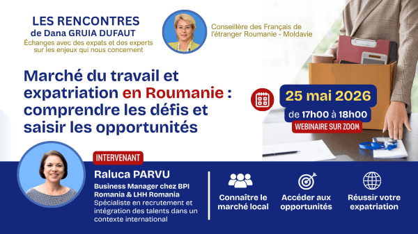 WEBINAIRE Marché du travail et expatriation roumanie