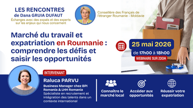WEBINAIRE Marché du travail et expatriation roumanie