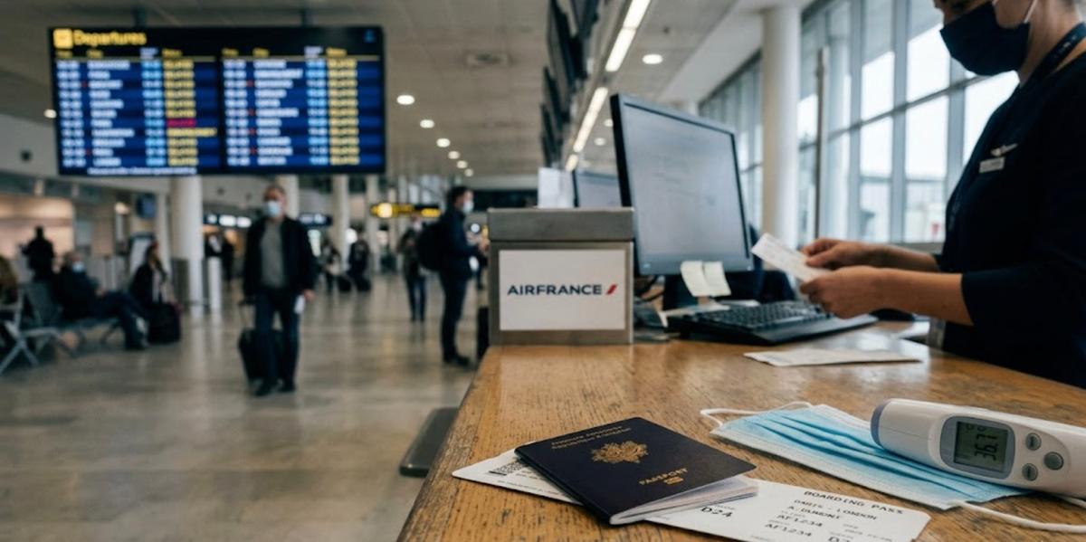 Un comptoir d'aéroport1