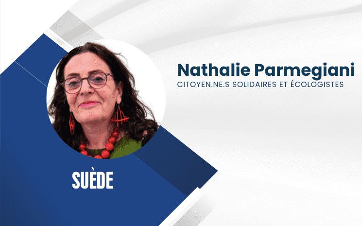 Nathalie Parmegiani à la tête de "Citoyens solidaires et écologistes en Suède"