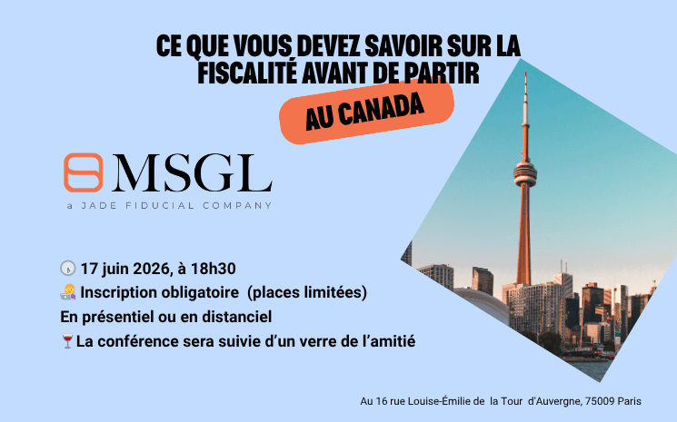 Fiscalité au Canada - 16 juin