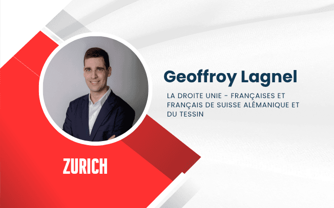 Geoffroy Lagnel, candidat à Zurich