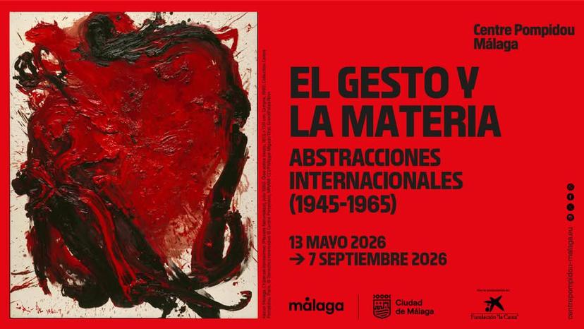 « Le geste et la matière. Abstractions internationales (1945-1965) », met en lumière le développement international de l’expressionnisme abstrait sur deux décennies.