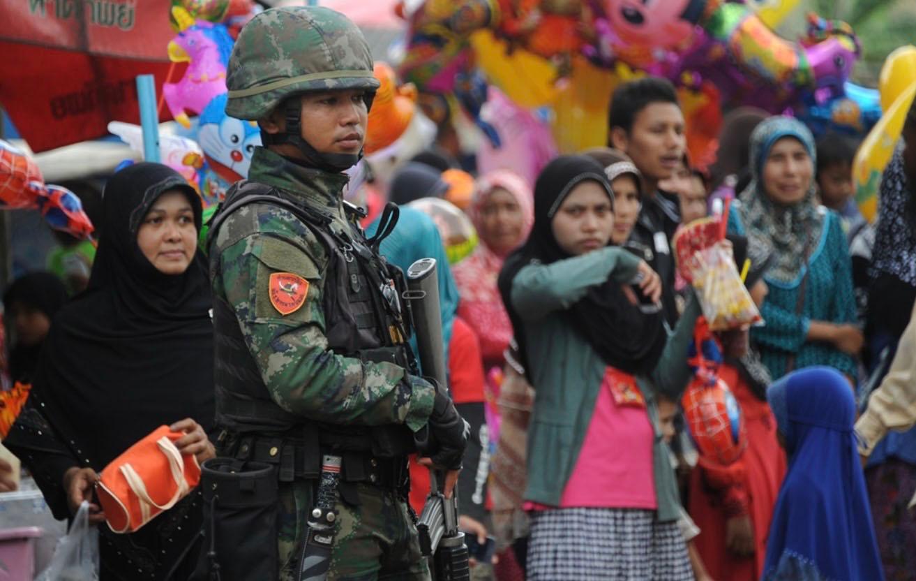Militaire sud Thaïlande