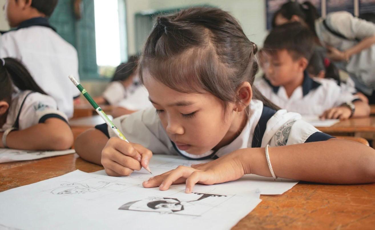 Écolière thaïe