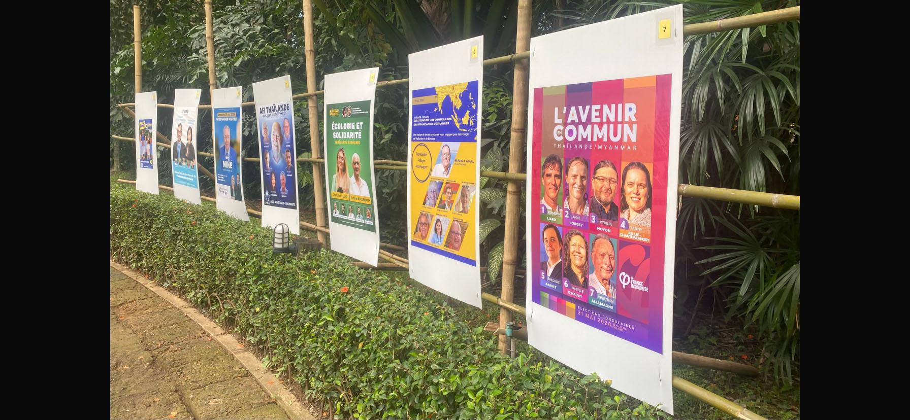 Listes élections consulaires Thaïlande 2026