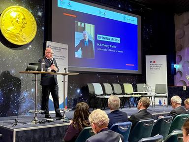 Ambassadeur Thierry Carlier au séminaire franco-suédois à Stockholm