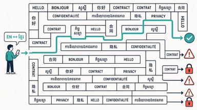 La traduction par l’IA - un réflexe risqué pour les francophones au Cambodge