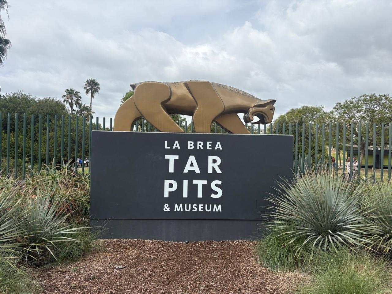 La Brea Tar Pits au cœur de Los Angeles © Emmanuelle Franks