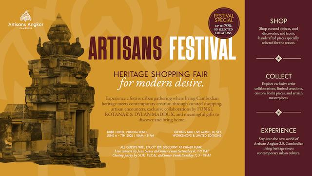 Les Artisans Angkor lance leur premier festival à Phnom Penh