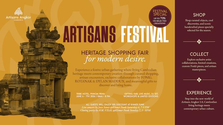 Les Artisans Angkor lance leur premier festival à Phnom Penh