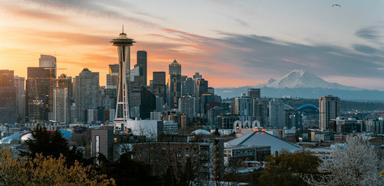 Vue panoramique de Seattle