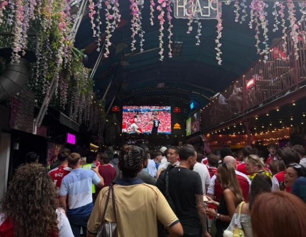 les supporters présents à The Garden Vauxhall