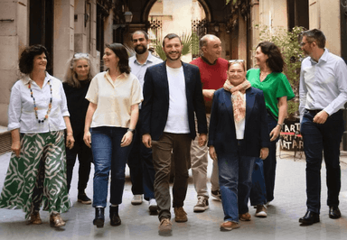 photo de campagne de guillaume horn et sa liste