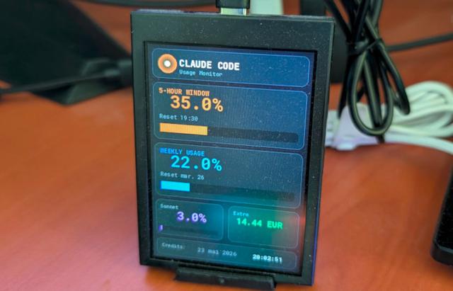 Comment cet ingénieur track sa consommation IA avec un mini écran