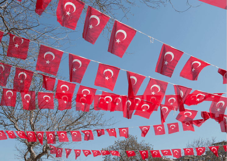 drapeaux turcs kurban bayrami turquie fete tradition istanbul