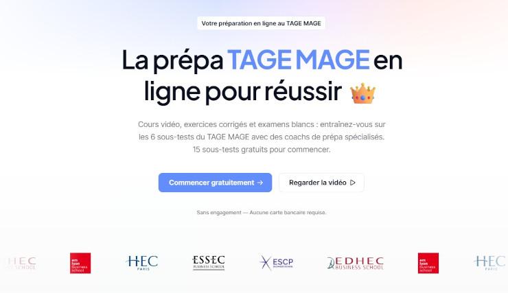 Meilleure prépa TAGE MAGE en ligne : le comparatif pour réussir