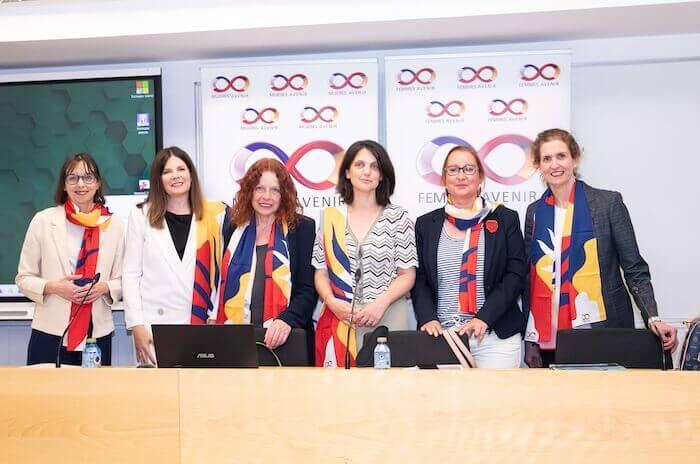 les intervenantes de la conférence de mujeres-avenir à madrid