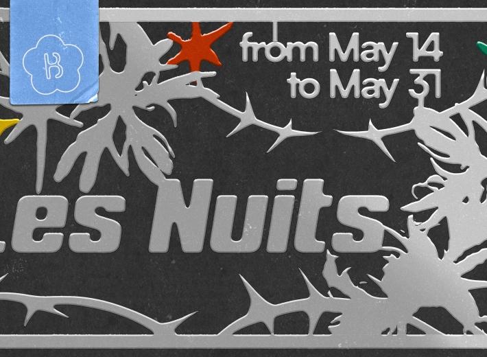 L'affiche officielle du festival Nuits Botaniques 2026