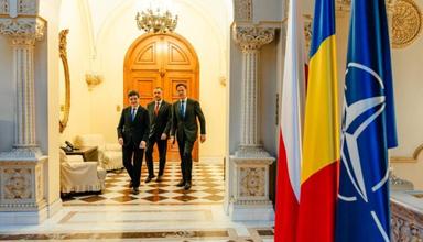 Sommet B9 Bucaret politique Mark Rutte Karol Nawrocki Nicusor dan