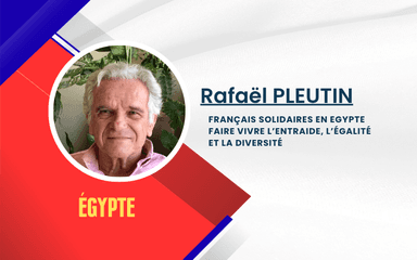 Rafaël Pleutin tête de liste "Français solidaires en Egypte"