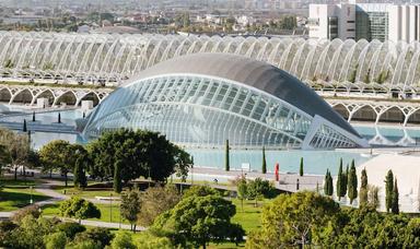 cité des arts et des sciences à Valence