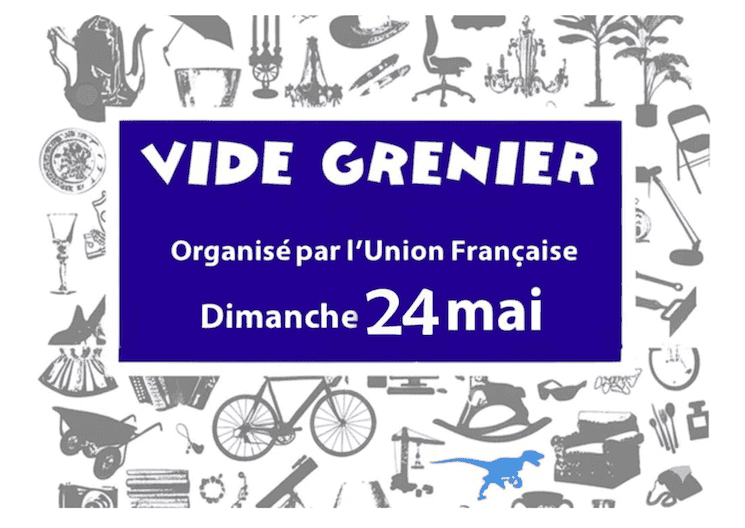 Vide-grenier de l’Union Française au parc de Tarabya le 24 mai