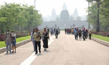 La dégringolade du tourisme international au Cambodge