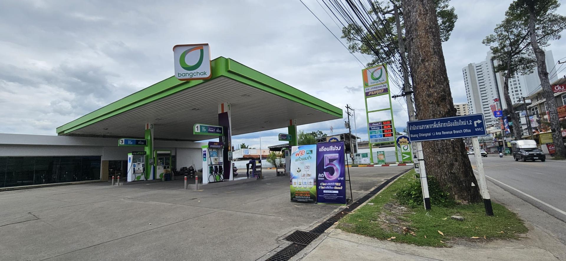 Station service et prix Thaïlande