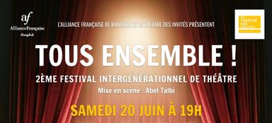 Tous ensemble, spectacle à Bangkok
