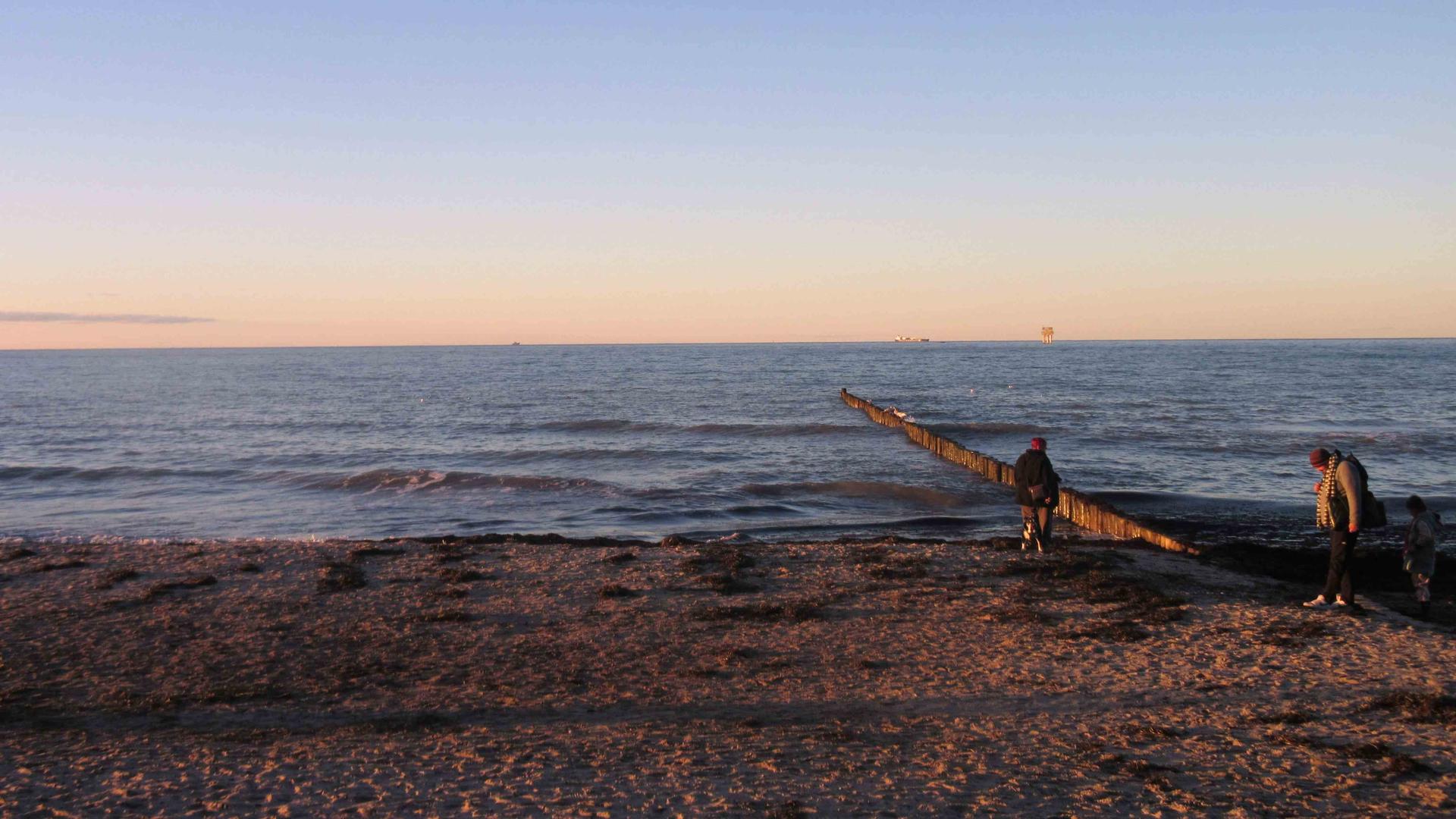 Photo d'Ostsee au soleil couchant