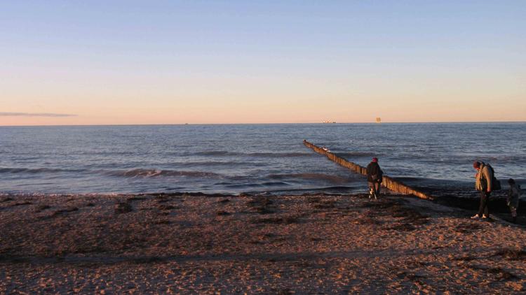 Photo d'Ostsee au soleil couchant