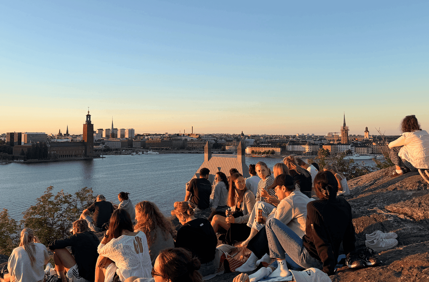 Vue panoramique sur Stockholm