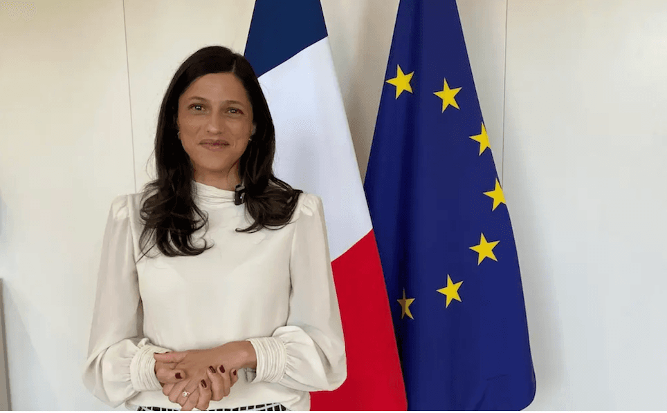 La ministre déléguée Éléonore Caroit chargée de la Francophonie