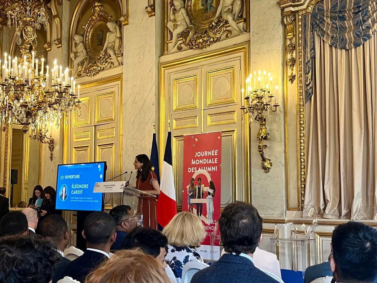 Eleonore caroit alumni days