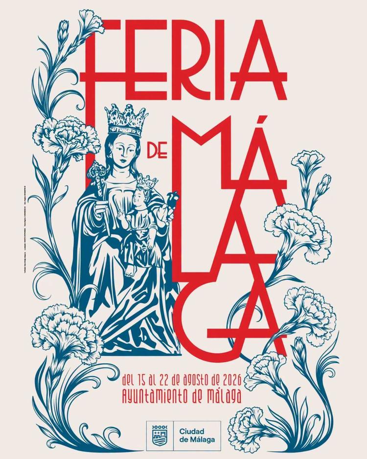 Affiche Feria de Málaga 2026