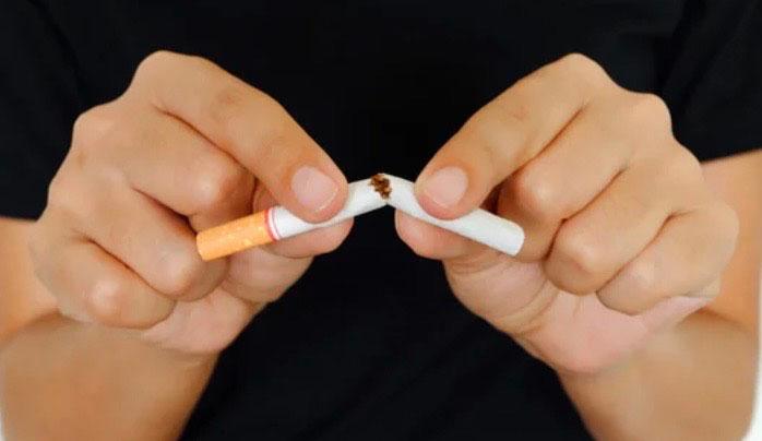 Cigarette cassée