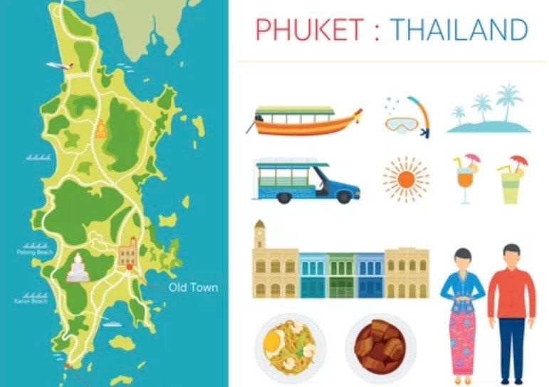 Carte Phuket
